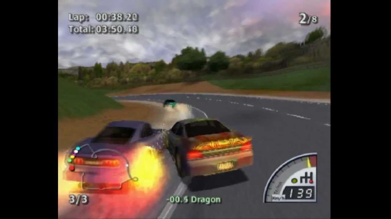Rumble Racing Gameplay PS2