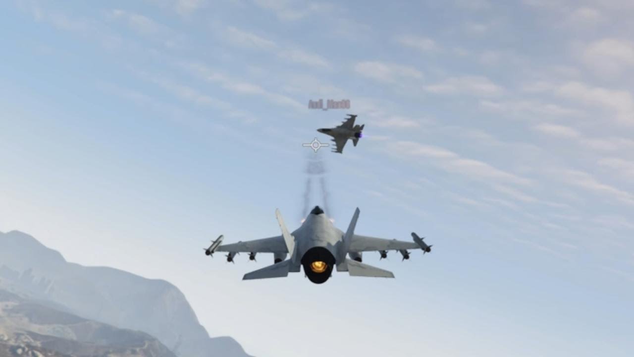 Grand Theft Auto V_jet fight