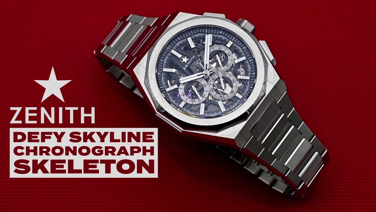 Skelettiertes El Primero! Zenith Defy Skyline Chronograph Skeleton