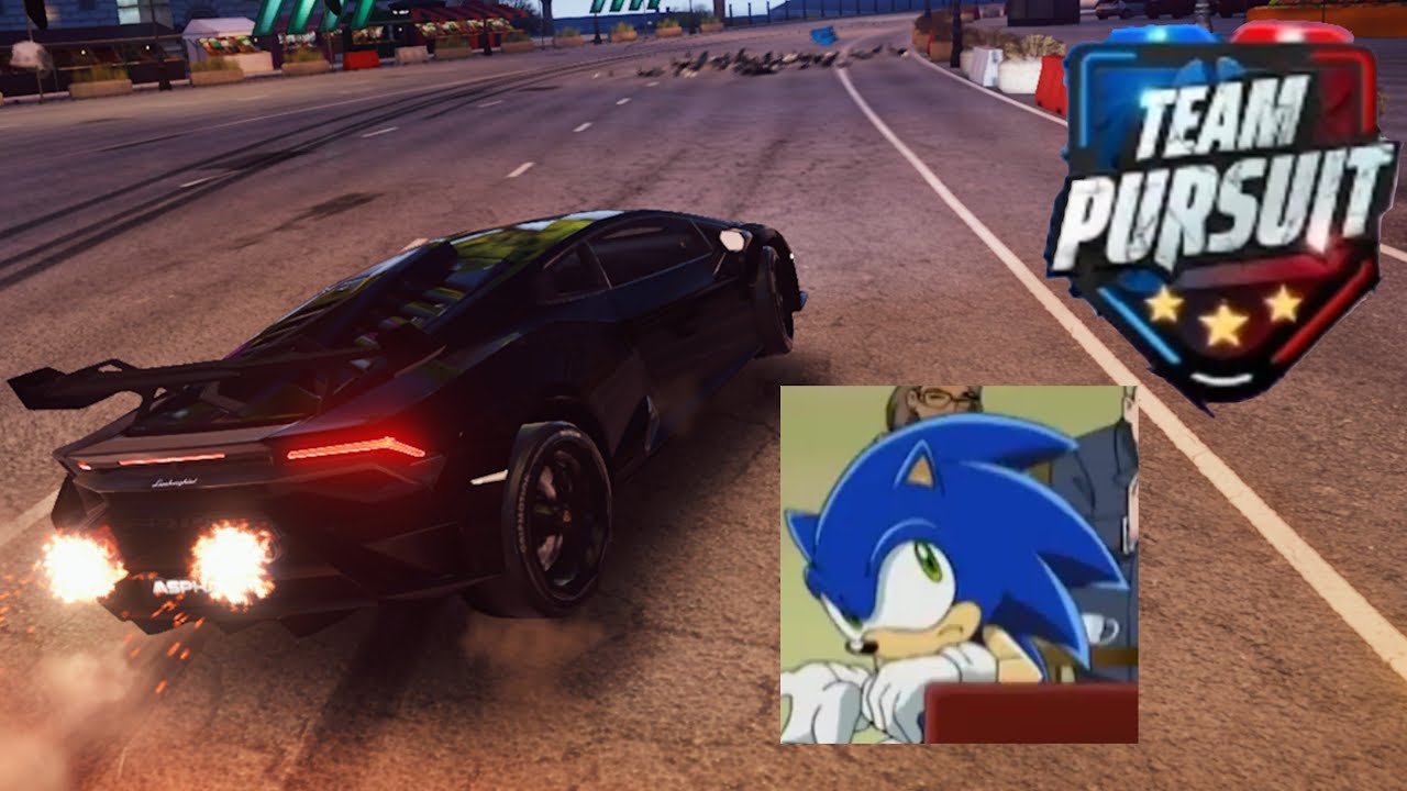 Asphalt legends / Security vs Syndicate Sonic isso é como o amor