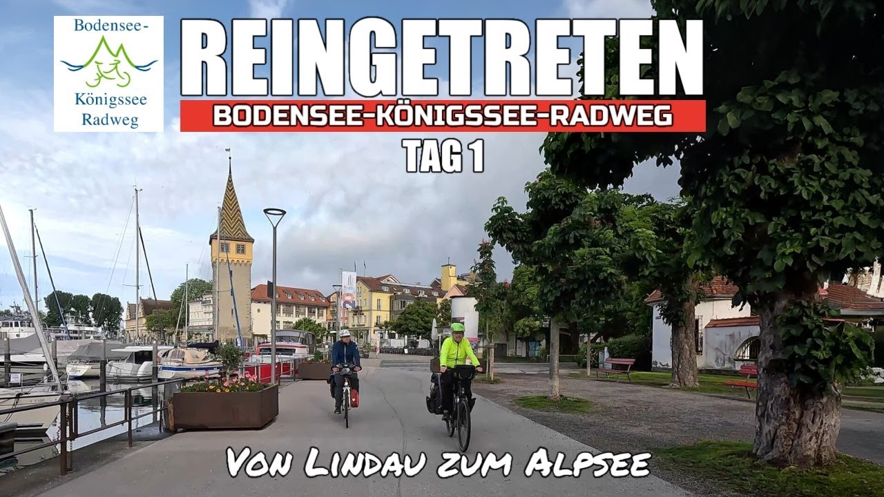 Bodensee-Königssee-Radweg - Teil 1