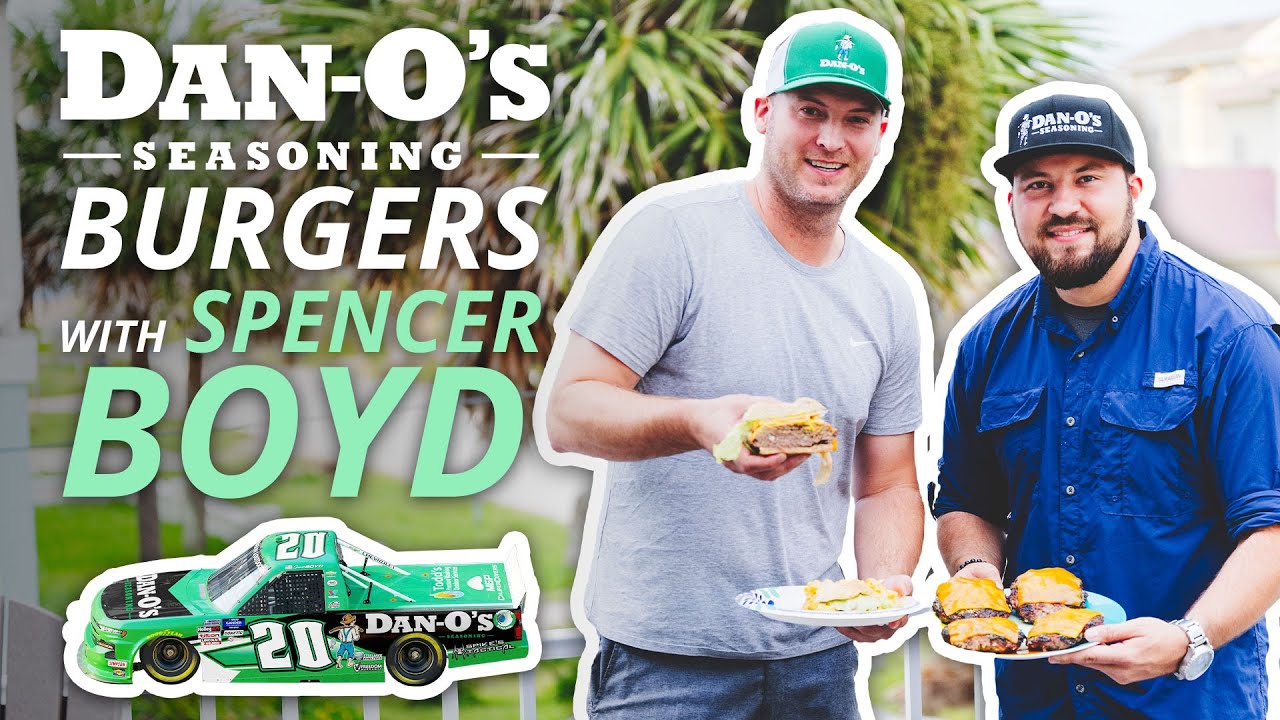 JUICIEST BURGERS EVER RECIPE with SPENCER BOYD | DANO'S SEASONING