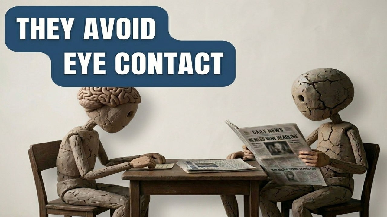 Psychology Of People Who Avoids Eye Contact | The Silent Language of the Averted Gaze