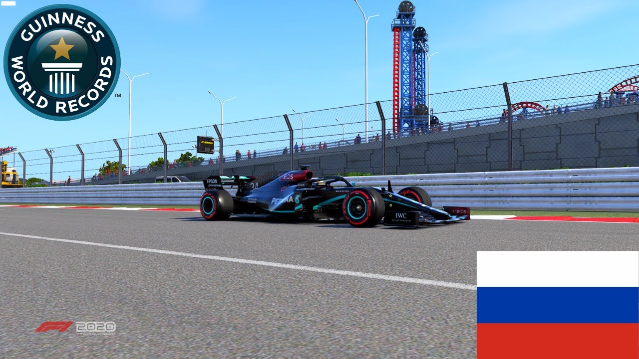 F1 2020 World Record Sochi + Setup (1:29.046)