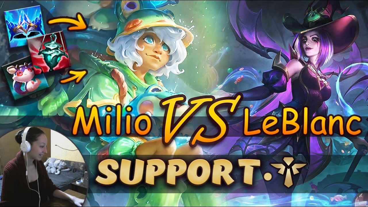Milio & Kai'Sa vs LeBlanc & Tristana | Support | Full game | League of Legends - patch 26.04