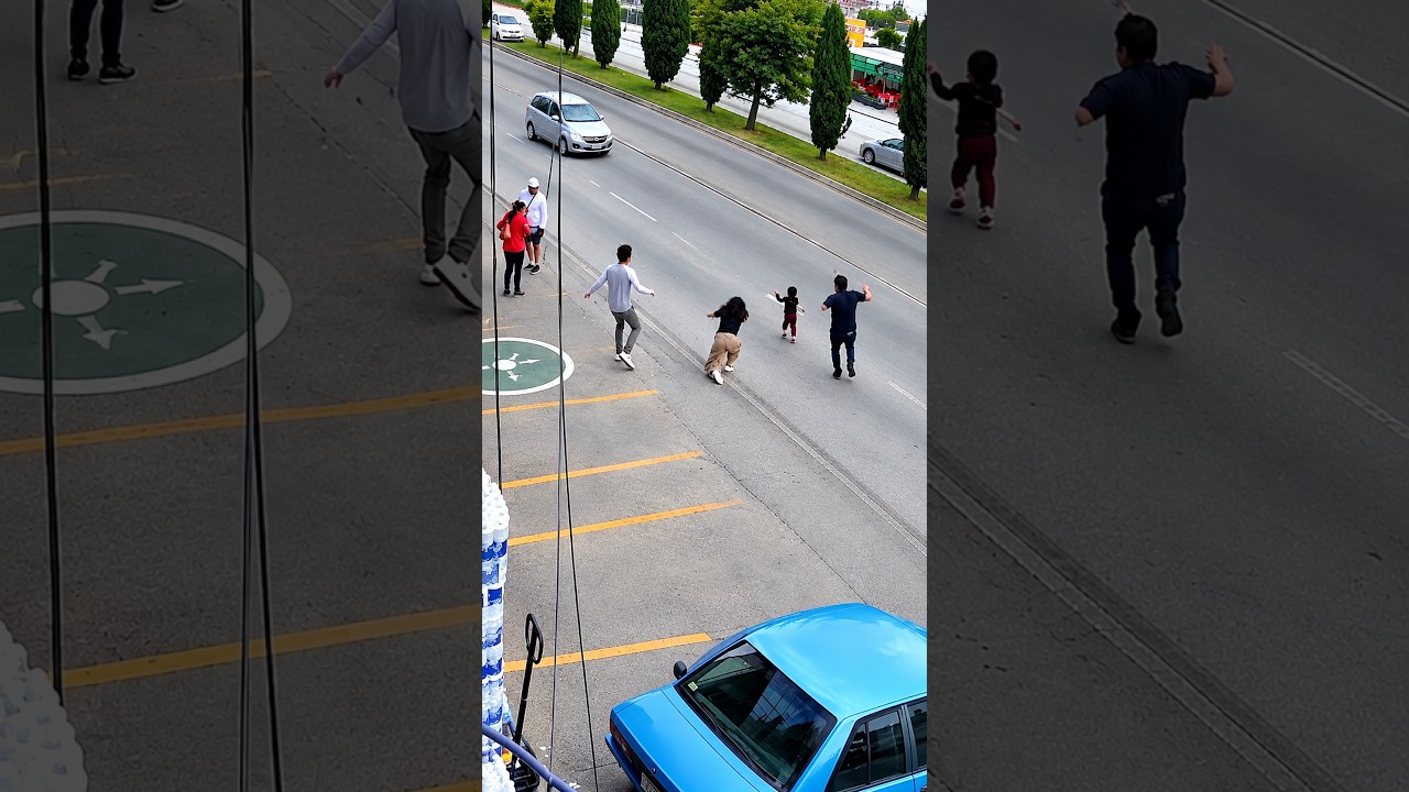 She ran into the street&mdash;he didn't hesitate #hero #savinglives #shorts