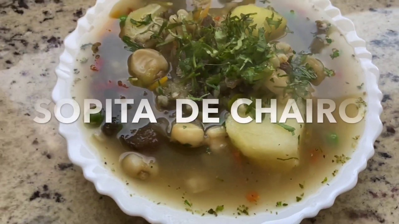 Sopita de CHAIRO