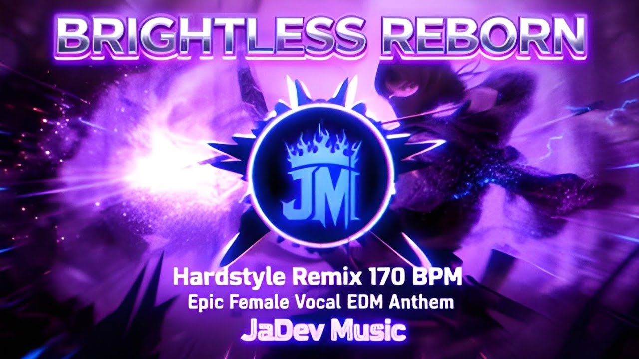 Brightless Reborn — Hardstyle Remix 170 BPM | Эпический женский вокальный EDM-гимн