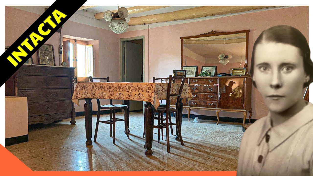 CASA ABANDONADA INTACTA tras más de 400 años de Historia