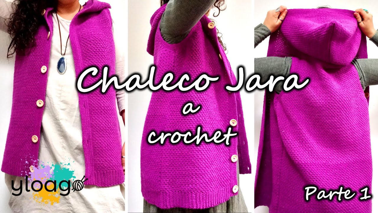 CHALECO A CROCHET, PARTE 1