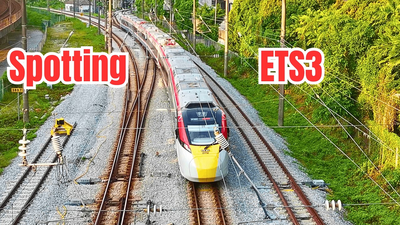 Spotting the newly launched ETS3