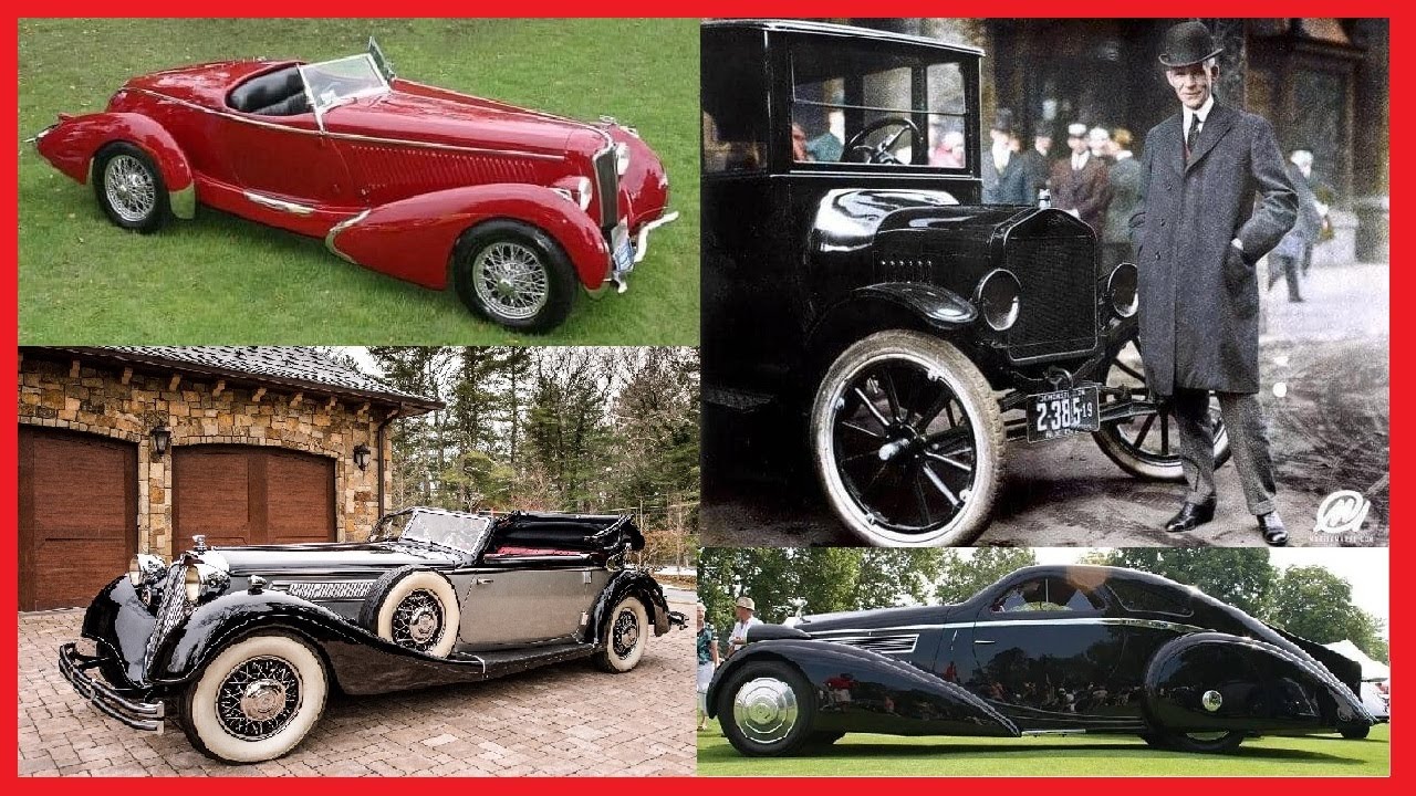 Эксклюзивные исторические фотографии роскошных автомобилей 1920-30-х годов - V03