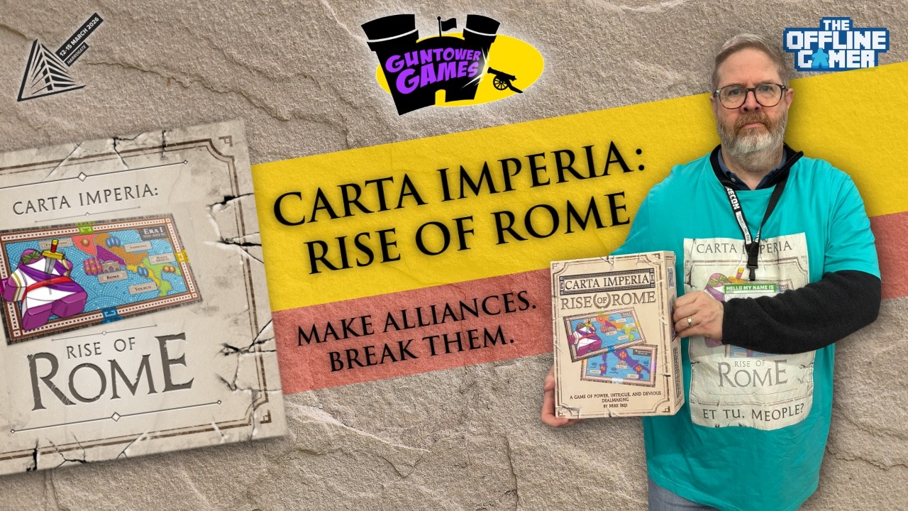 Carta Imperia – Постройте Римскую империю в этой мини-игре 4X | Airecon 2026