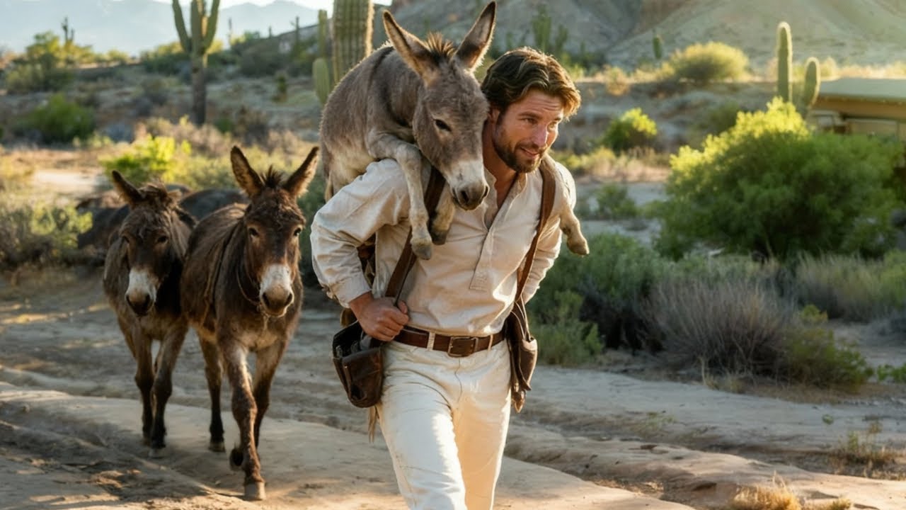 Mormon Pioneer Saved a Dying Donkey Family in the Desert—What Happened Next Felt Like a Miracle