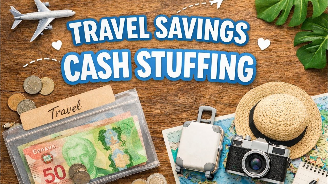 ✈️ Travel Savings Cash Stuffing ~ $48 💸| Ep.144🍀🇨🇦