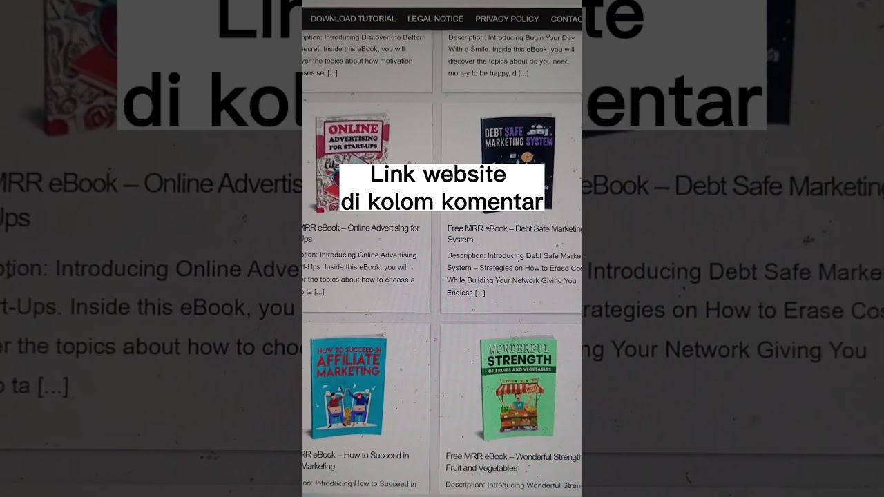 Download Buku / Ebook Gratis #shorts