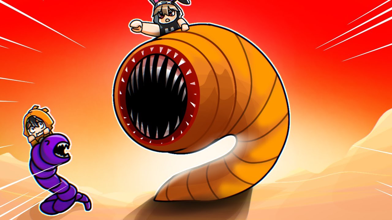 AKU MENJADI PENGENDALI CACING BESAR ALASKA!!