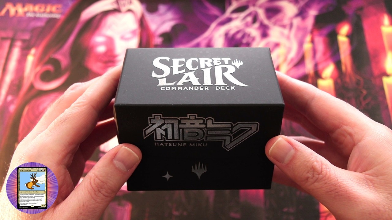 MTG Secret Lair &mdash; Распаковка командирской колоды Hatsune Miku!