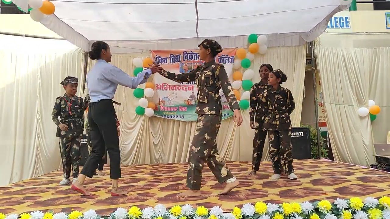 Story based on Oparation sindur, Performed by the students of AVNIC 