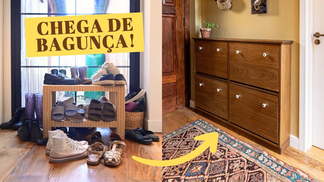 DIY - SAPATEIRA ARTICULADA DE MADEIRA