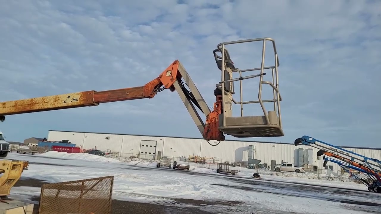 2014 JLG T500J Boom Lift Trailer