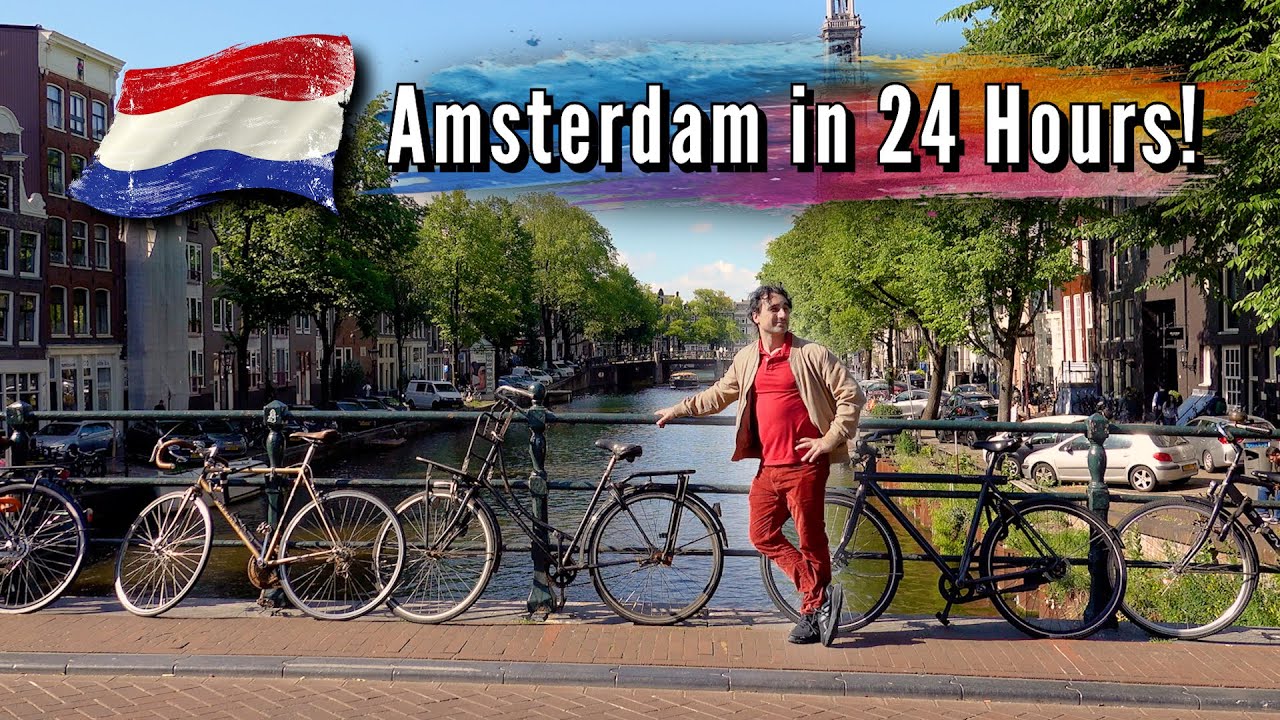 AMSTERDAM TRAVEL GUIDE - Must-See Places in One Day!