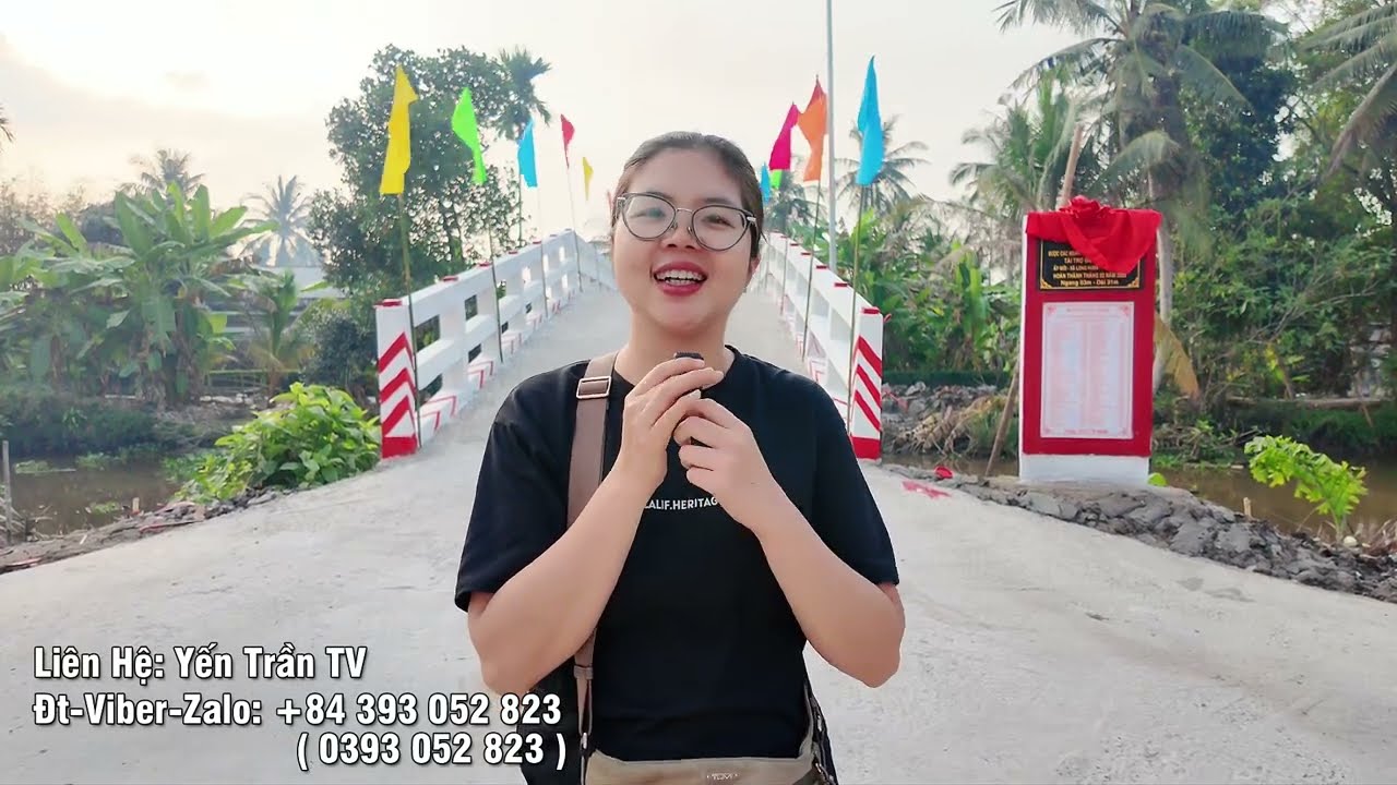 Khánh thành cầu Yêu Thương Số 29 cận kề Tết - Cây cầu bà con mong mỏi từ rất lâu nay đã hoàn thành