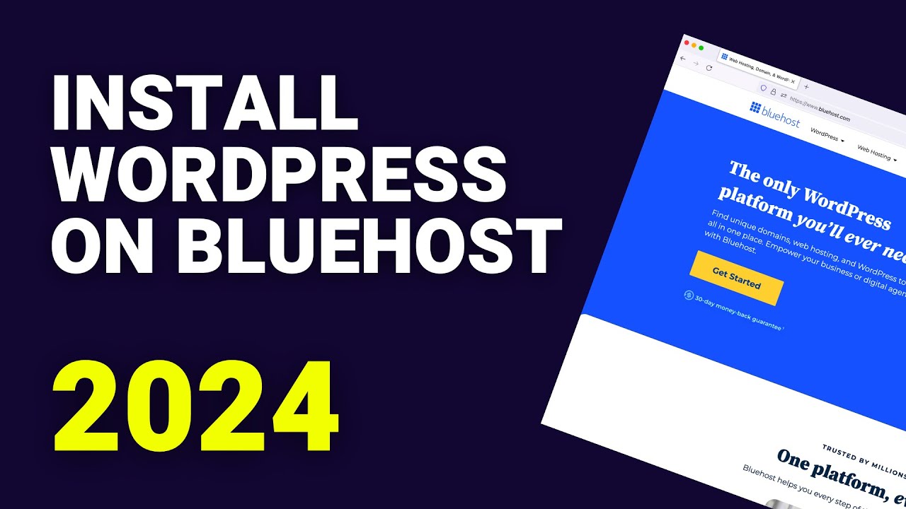 How To Install WordPress on Bluehost Hosting (2024) – Free Domain Name