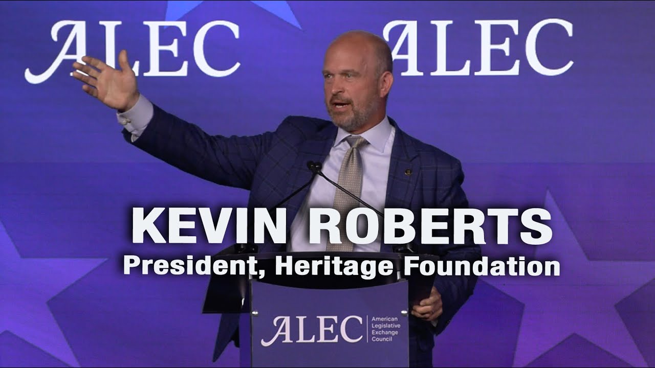 Heritage Foundation's Kevin Roberts @ the American Legislative Exchange Council's 2025 Annual Mtg