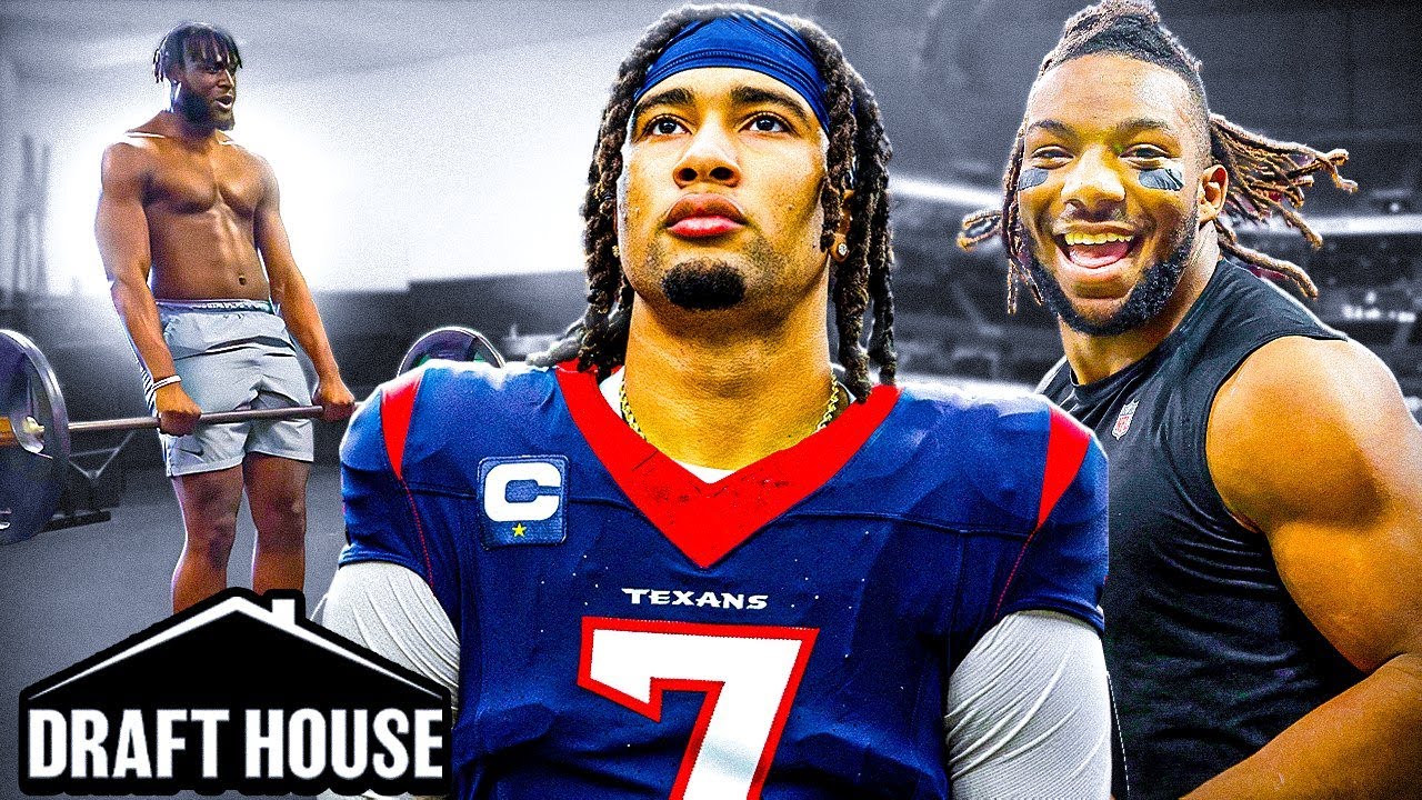 How CJ Stroud, Will Anderson & Bijan Robinson Became TOP 10 PICKS! DRAFT HOUSE FULL SZN 😱