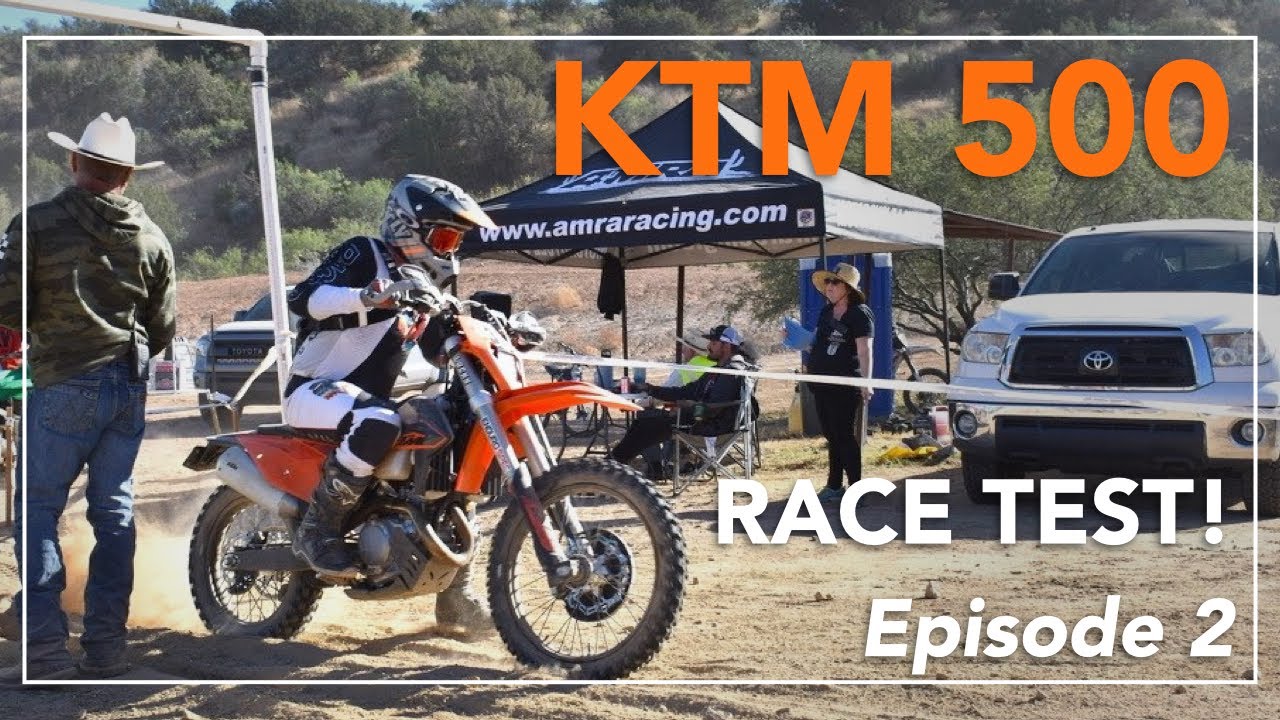 Racing The KTM 500 XCF-w -- AMRA Sprint Enduro -- KTM 500 Do-It-All Bike Ep. 2