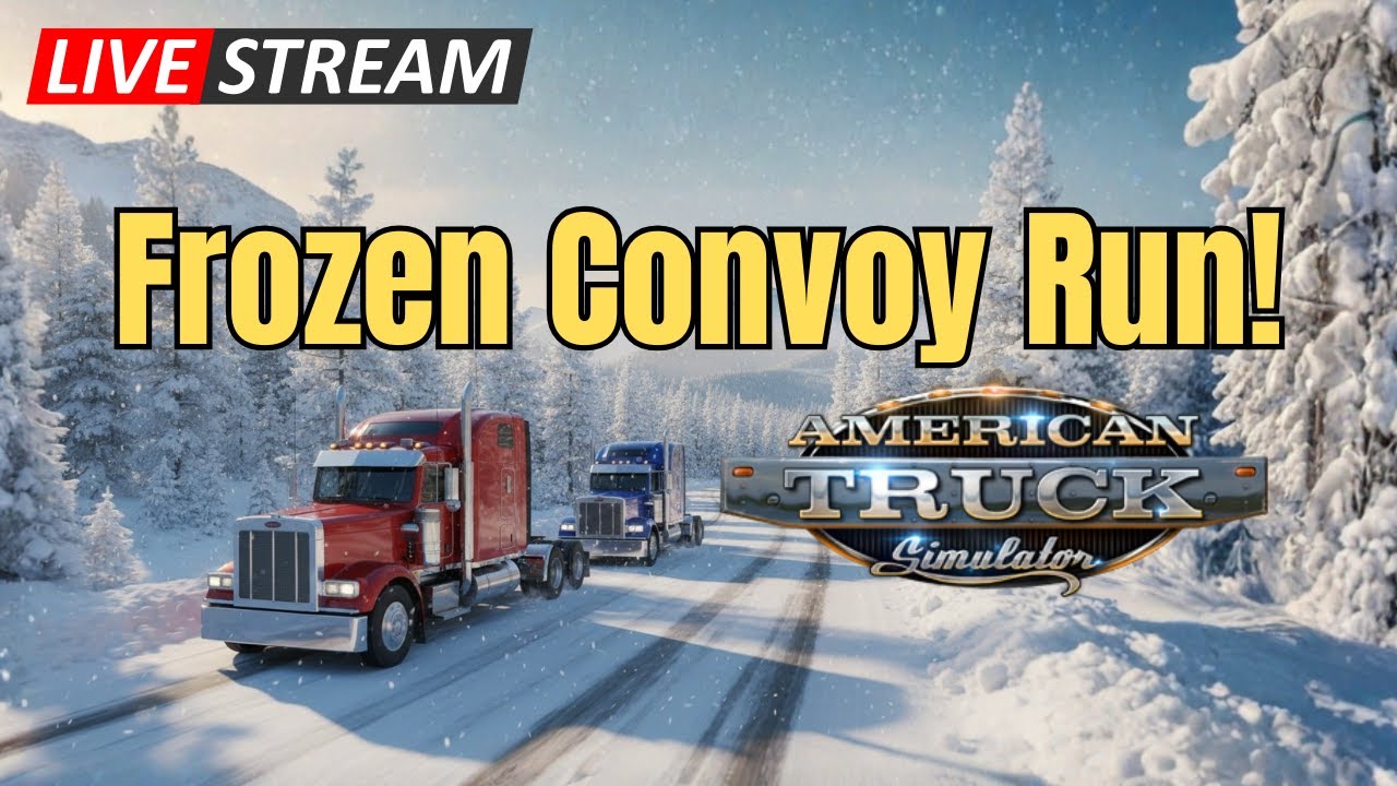 🔴 ATS LIVE: Hauling ALASKA!— Scenic Roads & Chill Convoy Vibes!