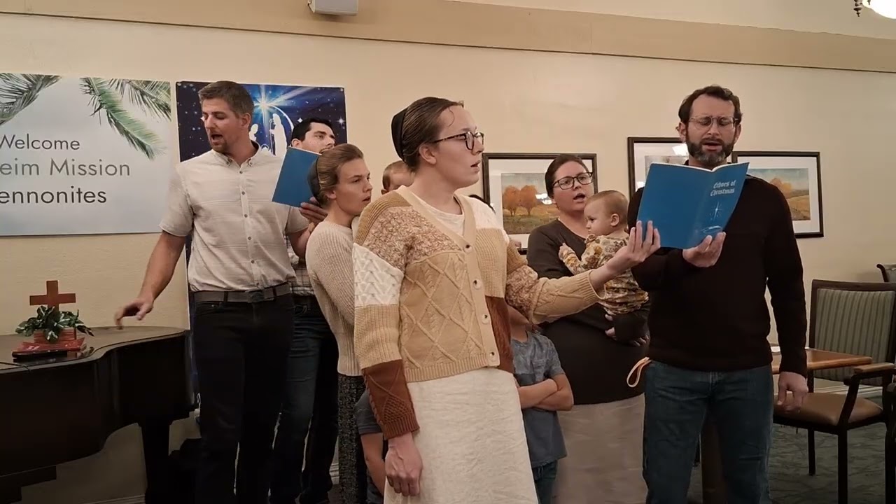 Anaheim Mission Mennonites sing Christmas 