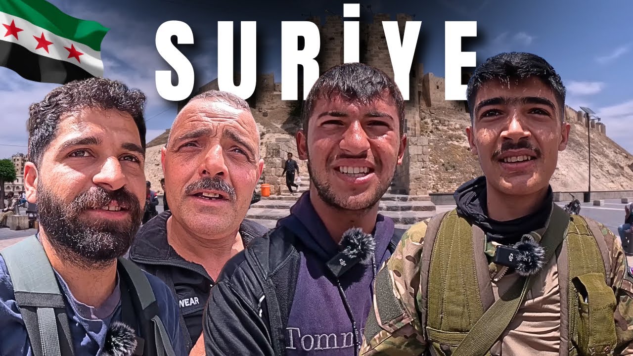Halep'te Herkes Türkçe Konuşuyor! l Şaşırtıcı İlk Günüm 🇸🇾~238