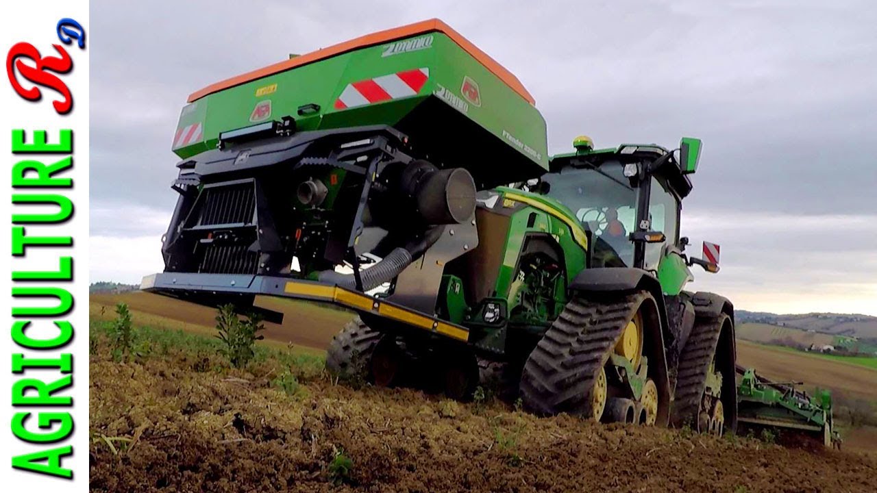 John Deere 8RX 340 | Amazone KG 5001-2 | AFA System | Semina 2022