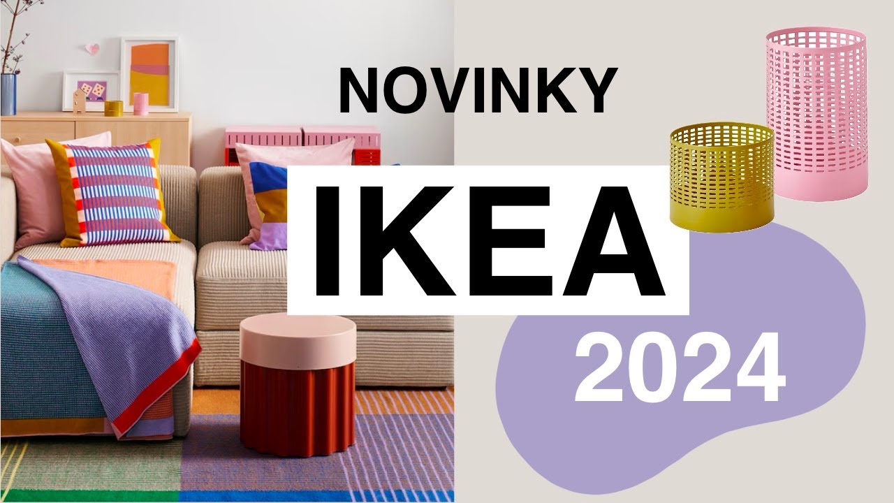 🔴🟠🟡 NOVINKY IKEA JAR 2024 | Juchú! Do interiérového dizajnu sa vracia farba vo veľkom!  🟢🔵🟣