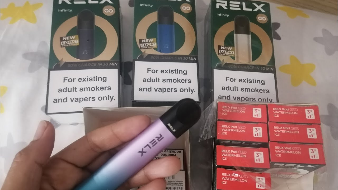 RELX VAPE UNBOXING REVIEW and HOW TO Use.....