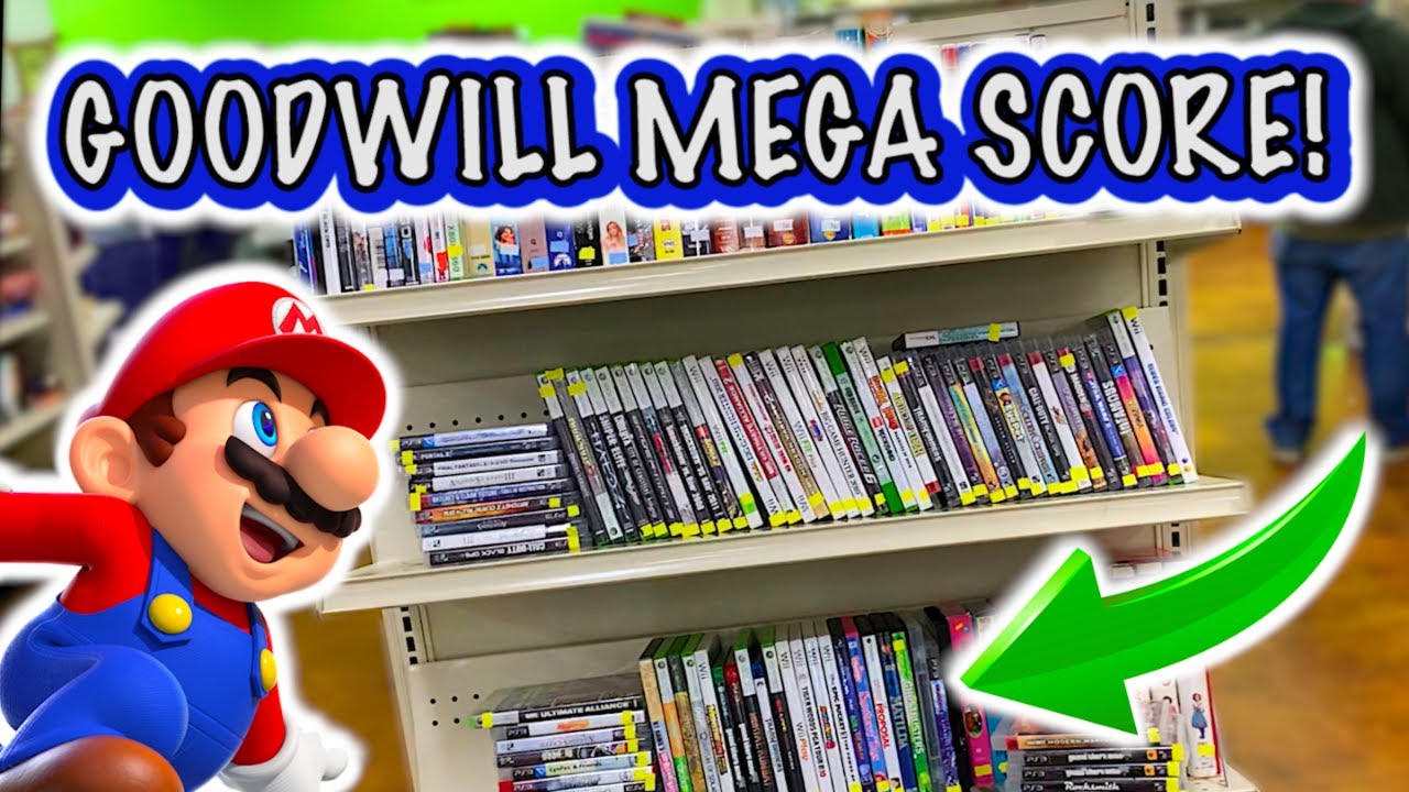 Found SEALED GAMES at GOODWILL!