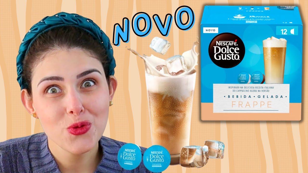CÁPSULA FRAPPE| BEBIDA GELADA DA DOLCE GUSTO