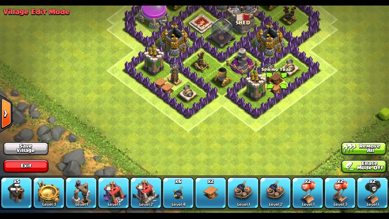 Clash Of Clans - Epic Town Hall 8 Farming Base ( town hall 8 farming ) Speed Build 2014 !!