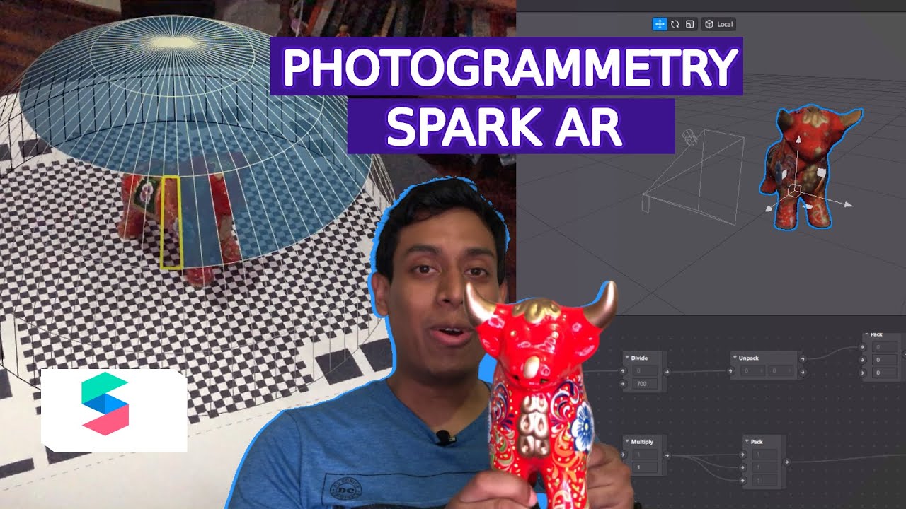 Spark AR Escanea objetos y conviértelos en 3D (Técnica Sasha Dog)