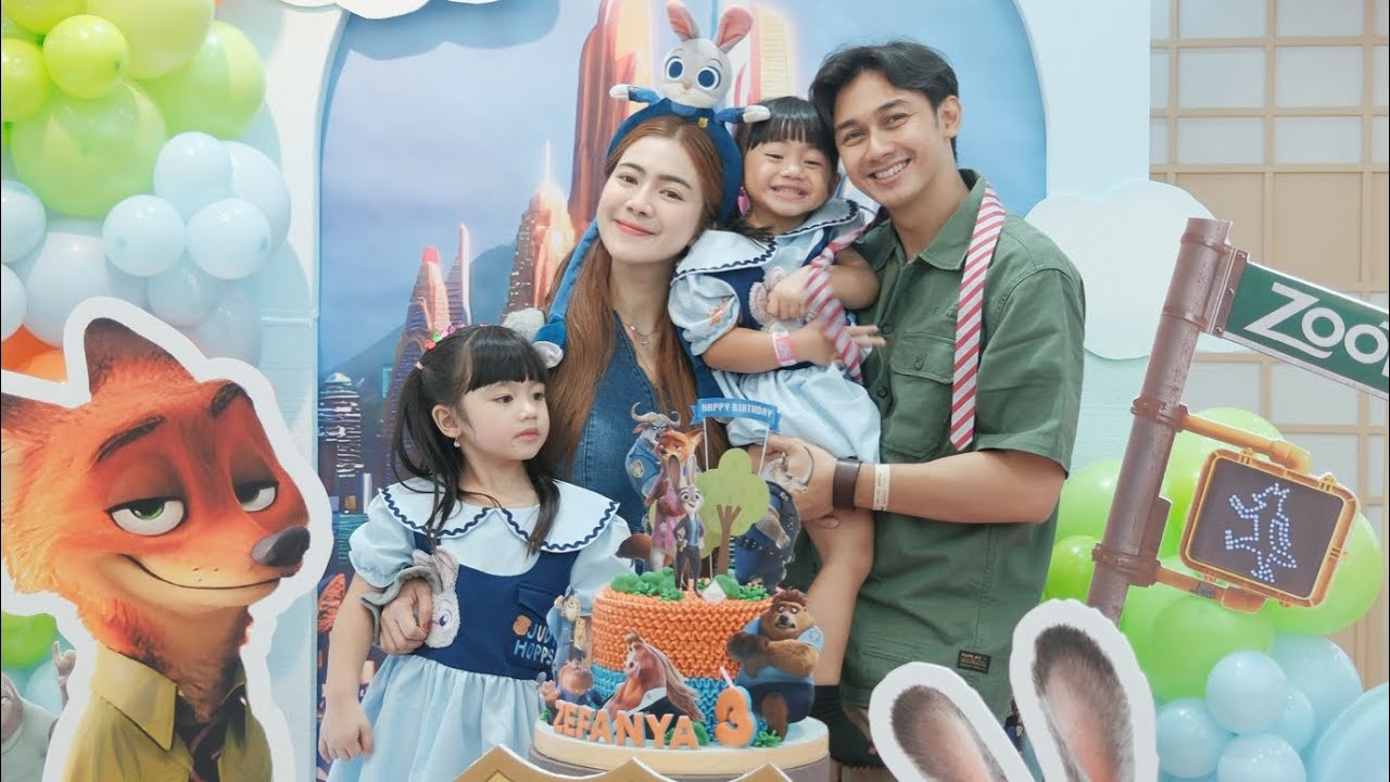 ZEFANYA TURNS 3 BIRTHDAY PARTY!