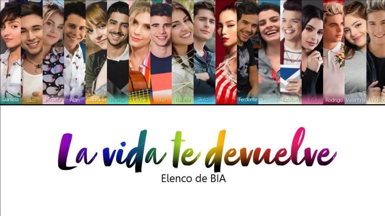 La vida te devuelve - Elenco de BIA (From 