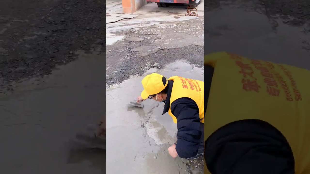 2月2日  second round repair pavement