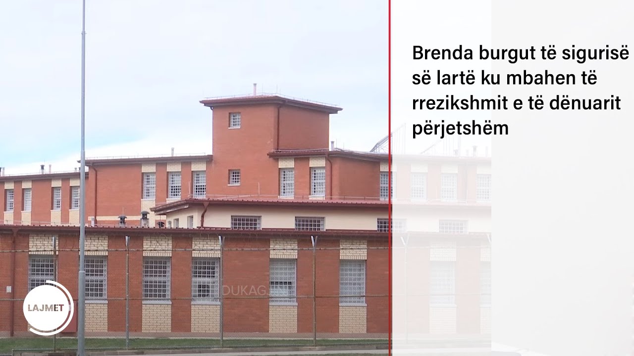 Brenda burgut të sigurisë së lartë ku mbahen të rrezikshmit e të dënuarit përjetshëm