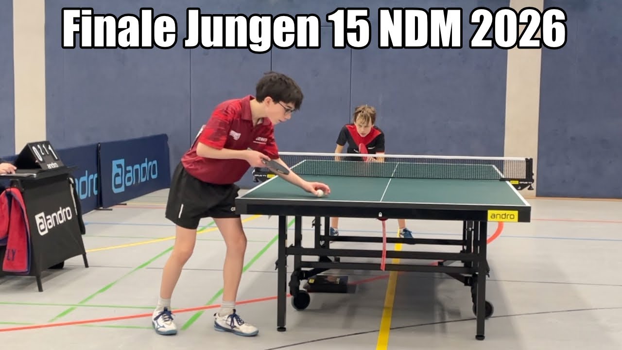 Finale NDM 2026 Jungen 15 | O. Nagel (HaTTV) vs S. Grandy (BeTTV) | Highlights