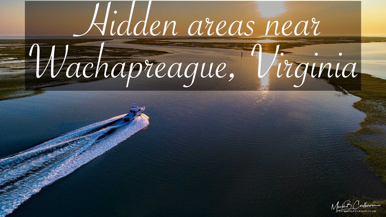Hidden areas - Wachapreague, Virginia Drone 4K