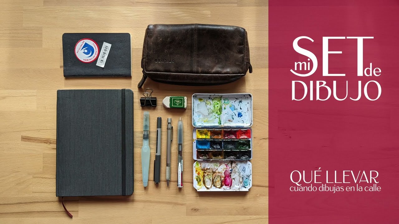 Set para dibujo urbano - Kit for urban sketching