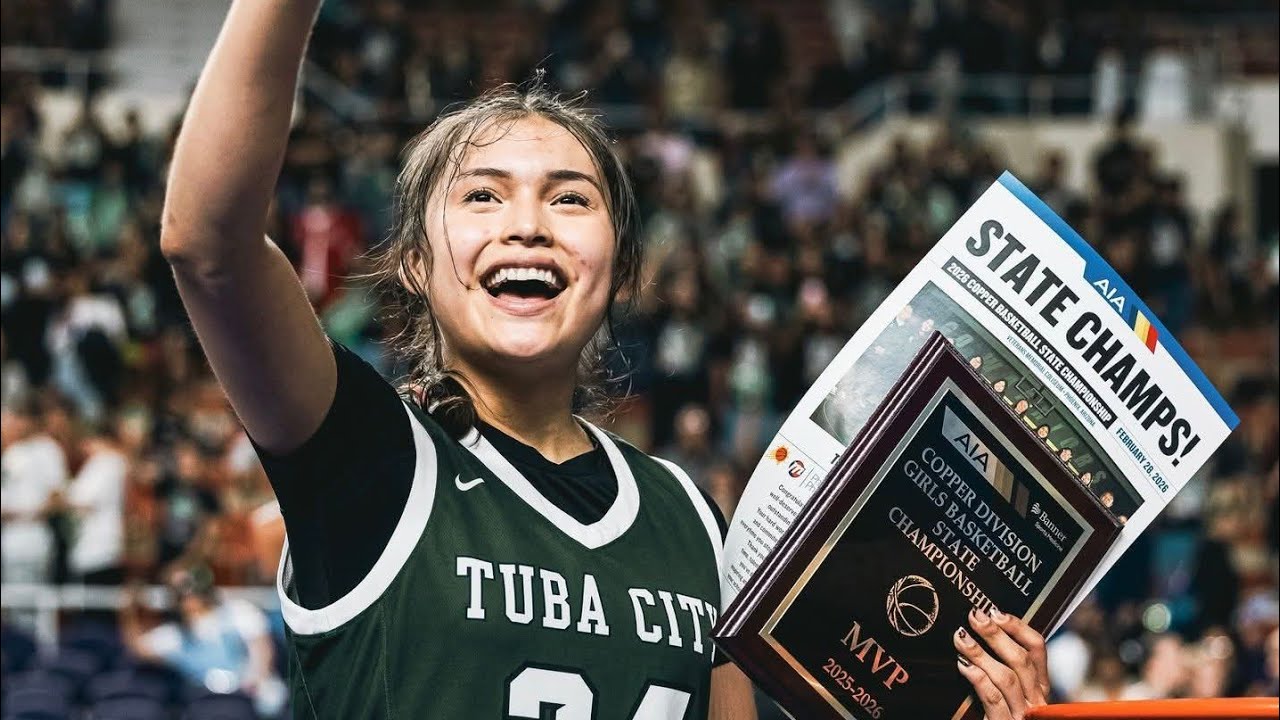 Layla Curtis #24 Tuba City Lady Warriors MVP: 17 Pt Performance 2026 Copper State Championship Game 