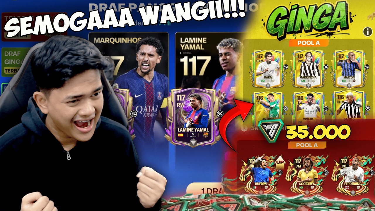 MAAKKK GACHA YANG MANA DULU INI??? YAMAL HM, FERDINAND ATAU VINICIUS JUNIOR!!  - EA FC MOBILE 26